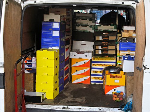 Camión de reparto Camión de reparto